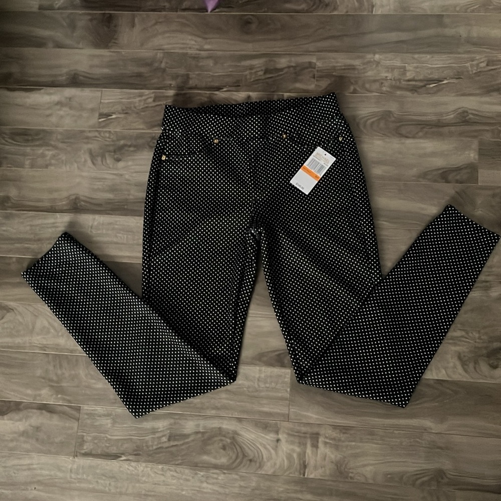 Michael Kors Polka Dot Jeggings size Small